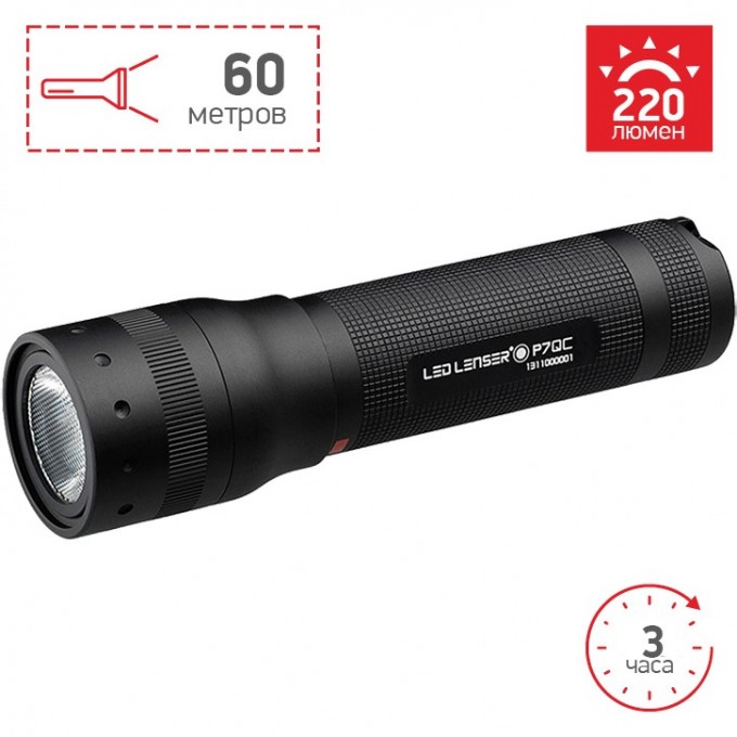 Фонарь профессиональный LED LENSER P7QC 9407-Q