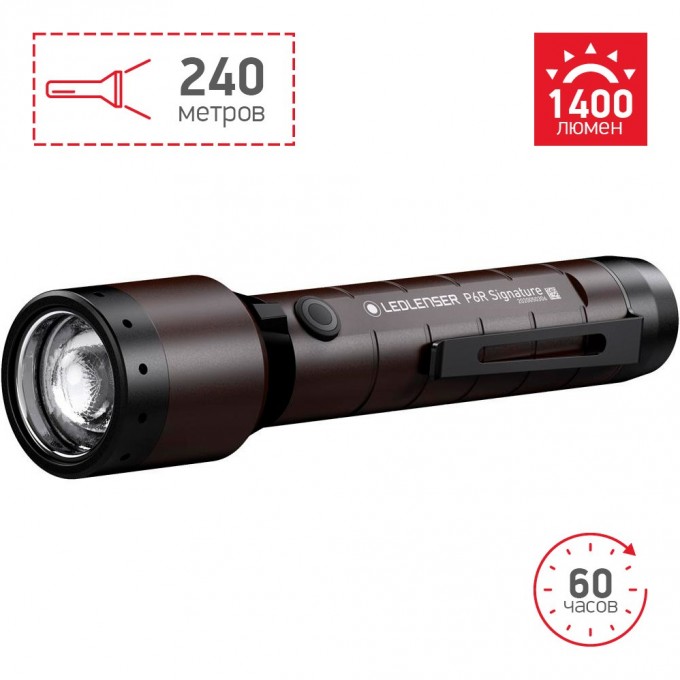 Светодиодный фонарь LED LENSER P6R SIGNATURE 502189