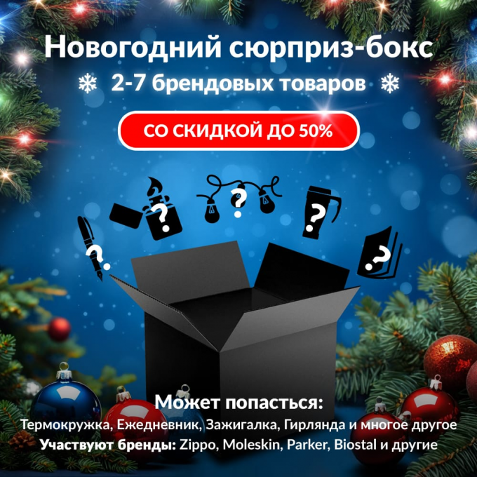 Новогодний сюрприз-бокс LED LENSER 1 led-gift-ng-1